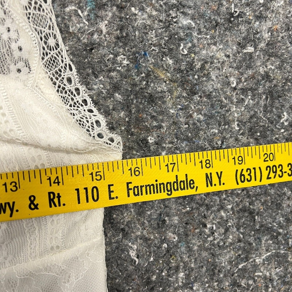Lace Trim Ivory Camisole Top - Picture 7 of 13